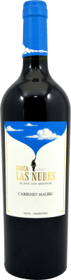 17,95 € Free Shipping | Red wine La Pascuala Finca Las Nubes Cabernet Malbec I.G. Valle de Cafayate Valley of Cafayate Argentina Malbec, Cabernet Bottle 75 cl