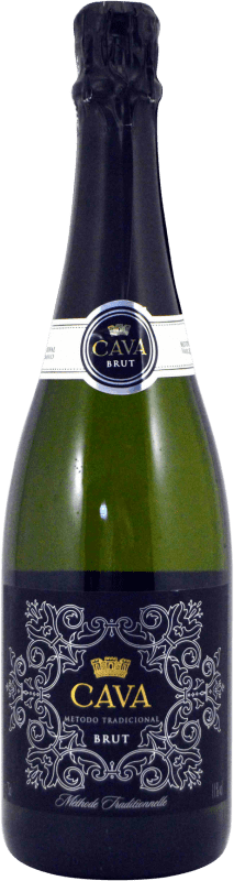 4,95 € Envoi gratuit | Blanc mousseux López Morenas Marqués del Dominio Brut D.O. Cava Catalogne Espagne Macabeo, Xarel·lo, Parellada Bouteille 75 cl