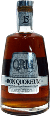 59,95 € Envío gratis | Ron Old Vintage Quorhum República Dominicana 15 Años Botella 70 cl