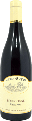 26,95 € Envio grátis | Vinho Tinto Olivier Guyot A.O.C. Bourgogne Borgonha França Pinot Noir 75 cl
