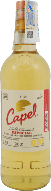18,95 € Envoi gratuit | Pisco Capel Spécial Chili 70 cl