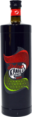 13,95 € Free Shipping | Vermouth Rajoma Dulce & Kanalla Rojo Spain Bottle 1 L