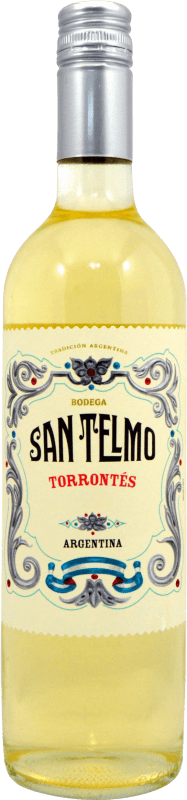 11,95 € Envio grátis | Vinho branco San Telmo I.G. Mendoza Mendoza Argentina Torrontés Garrafa 75 cl