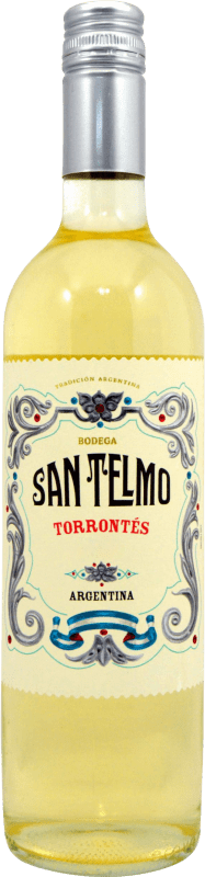 10,95 € Spedizione Gratuita | Vino bianco San Telmo I.G. Mendoza Mendoza Argentina Torrontés Bottiglia 75 cl