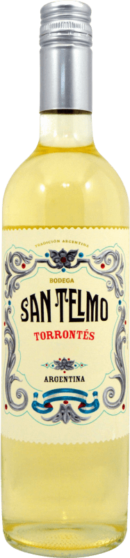 7,95 € Envío gratis | Vino Blanco San Telmo I.G. Mendoza Mendoza Argentina Torrontés 75 cl