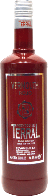 8,95 € Envío gratis | Vermut Sansutex Vientos del Terral Rojo España Botella 75 cl