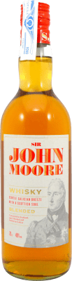 19,95 € Kostenloser Versand | Whiskey Blended Sansutex John Moore Blended Spanien Flasche 70 cl