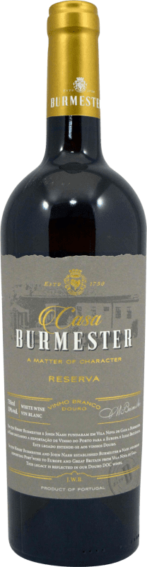19,95 € Free Shipping | White wine JW Burmester Branco Reserve I.G. Douro Douro Portugal Godello, Rabigato, Viosinho Bottle 75 cl