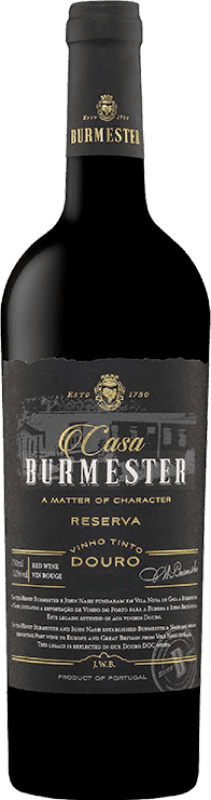 21,95 € Kostenloser Versand | Rotwein JW Burmester Reserve — Gereift I.G. Douro Douro Portugal Touriga Nacional Flasche 75 cl