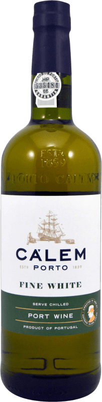 13,95 € Free Shipping | Fortified wine JW Burmester Calem White Fine Port I.G. Porto Porto Portugal Bottle 75 cl
