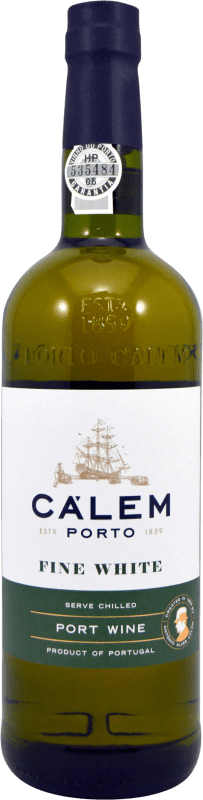 13,95 € Envío gratis | Vino generoso JW Burmester Calem White Fine I.G. Porto Oporto Portugal Botella 75 cl