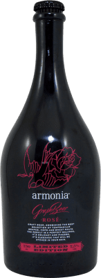 10,95 € Spedizione Gratuita | Birra Cool League Armonía Grape Beer Rose Limited Edition Spagna Bottiglia 75 cl