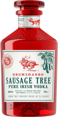 41,95 € Бесплатная доставка | Водка Shed Sausage Tree Pure Irish Ирландия бутылка 70 cl