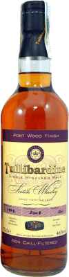 73,95 € Envio grátis | Whisky Single Malt Tullibardine Port Wood Finish Reino Unido Garrafa 70 cl