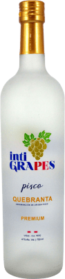 16,95 € 送料無料 | Pisco VDS Inti Grapes Quebranta Premium ペルー ボトル 70 cl