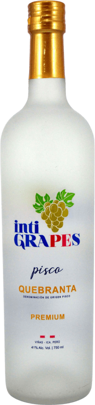 17,95 € Envoi gratuit | Pisco VDS Inti Grapes Premium, Quebranta Pérou 70 cl