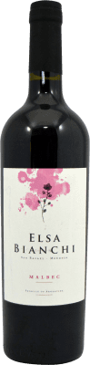 14,95 € Free Shipping | Red Wine Casa Bianchi Elsa I.G. Mendoza Mendoza Argentina Malbec 75 cl