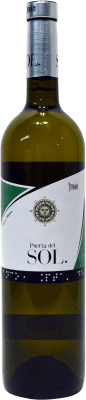 3,95 € Бесплатная доставка | Белое вино Jeromín Puerta del Sol Blanco D.O. Vinos de Madrid Сообщество Мадрида Испания Malbec бутылка 75 cl