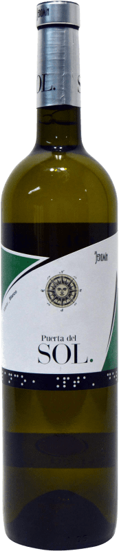 3,95 € Envío gratis | Vino blanco Jeromín Puerta del Sol Blanco D.O. Vinos de Madrid Comunidad de Madrid España Malbec Botella 75 cl
