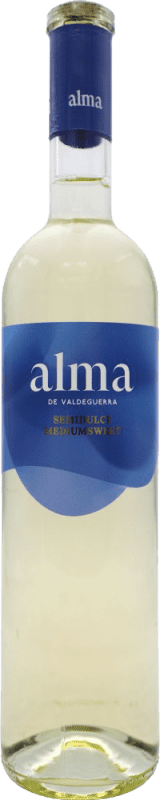 7,95 € Spedizione Gratuita | Vino Bianco Laguna Alma de Valdeguerra Semiseco — Semisecco D.O. Vinos de Madrid Comunità di Madrid Spagna Malbec 75 cl