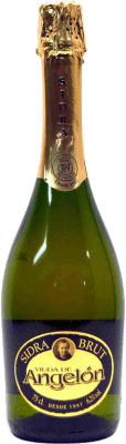 8,95 € Spedizione Gratuita | Sidro Viuda de Agelón Pomar Brut Spagna 75 cl Manzana — Mela