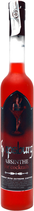 31,95 € Бесплатная доставка | Абсент Wine & Spirit Super Deluxe Hapsburg Red — Красная версия Объединенное Королевство Средняя бутылка 50 cl
