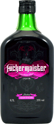 13,95 € Envio grátis | Aguardente Orujo Acha Fuckermaister Limited Edition Espanha Garrafa 70 cl