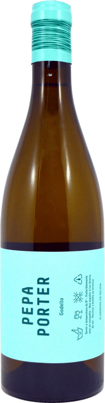 8,95 € Kostenloser Versand | Weißwein Terrae Pepa Porter D.O. Monterrei Galizien Spanien Godello Flasche 75 cl