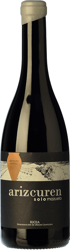 51,95 € Free Shipping | Red wine Arizcuren Solomazuelo Tinaja Aged D.O.Ca. Rioja The Rioja Spain Mazuelo Bottle 75 cl