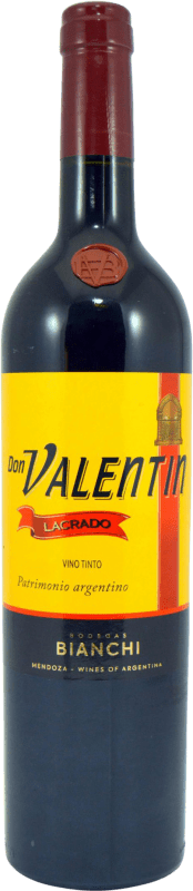 15,95 € Spedizione Gratuita | Vino rosso Casa Bianchi Don Valentín Lacrado I.G. Mendoza Mendoza Argentina Tempranillo, Syrah, Bonarda Bottiglia 75 cl