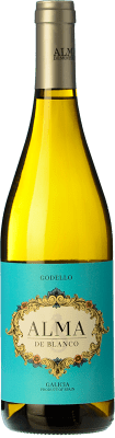 9,95 € Spedizione Gratuita | Vino Bianco Pazo das Tapias Alma D.O. Monterrei Spagna Godello 75 cl
