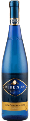 12,95 € 免费送货 | 白酒 Langguth Blue Nun Q.b.A. Rheinhessen 德国 Gewürztraminer 瓶子 75 cl