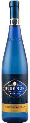 12,95 € Envio grátis | Vinho branco Langguth Blue Nun Q.b.A. Rheinhessen Alemanha Gewürztraminer Garrafa 75 cl