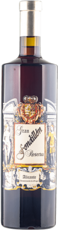 79,95 € Spedizione Gratuita | Vino Liquoroso Robert Brotons Fondillón Gran Riserva 1964 D.O. Alicante Spagna Monastrell 75 cl