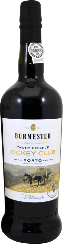 24,95 € Kostenloser Versand | Verstärkter Wein JW Burmester Tawny Jockey Club Reserve I.G. Porto Porto Portugal Flasche 75 cl