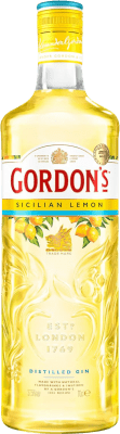 18,95 € Kostenloser Versand | Gin Gordon's Lemon Sicilian Großbritannien Flasche 70 cl