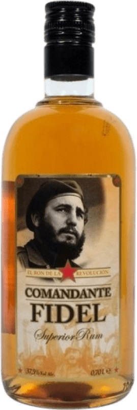 15,95 € Envio grátis | Rum Abanescu Comandante Fidel Superior Cuba Garrafa 70 cl