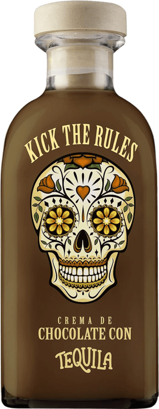12,95 € Бесплатная доставка | Текила Lasil Kick The Rules Crema — Крем Испания 70 cl Chocolat — Шоколад, Tequila — Текила