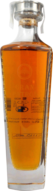 285,95 € 免费送货 | 龙舌兰 Patrón Gran Patrón Piedra Extra Añejo 墨西哥 瓶子 70 cl