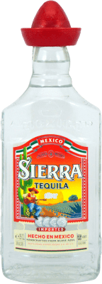 4,95 € Free Shipping | Tequila Sierra Silver Mexico One-Third Bottle 35 cl