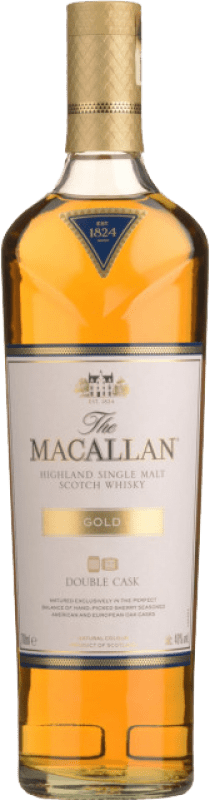 138,95 € Kostenloser Versand | Whiskey Single Malt Macallan Gold Double Cask Großbritannien Flasche 70 cl