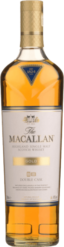 144,95 € Spedizione Gratuita | Whisky Single Malt Macallan Gold Double Cask Regno Unito Bottiglia 70 cl