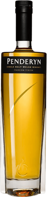 54,95 € Envio grátis | Whisky Single Malt Penderyn Madeira Reino Unido Garrafa 70 cl