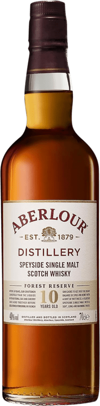 49,95 € Spedizione Gratuita | Whisky Single Malt Aberlour Forest Riserva Regno Unito 10 Anni 70 cl