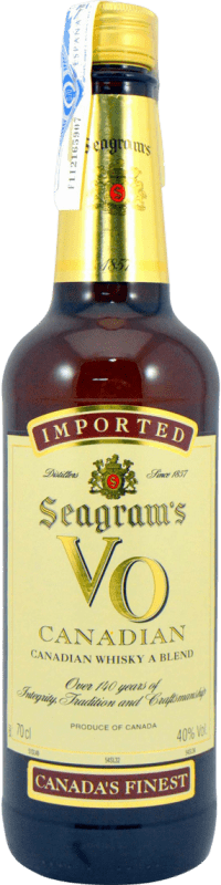 19,95 € Free Shipping | Whisky Blended Seagram's V.O. Canadian Whisky Canada Bottle 70 cl