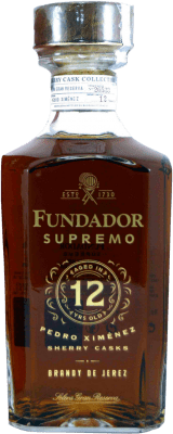 59,95 € Envío gratis | Brandy Pedro Domecq Fundador Supremo D.O. Jerez-Xérès-Sherry España 12 Años Botella 70 cl