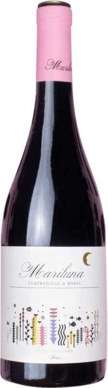 10,95 € Free Shipping | Red wine Sierra Norte Mariluna D.O. Valencia Valencian Community Spain Tempranillo, Monastrell, Bobal Bottle 75 cl