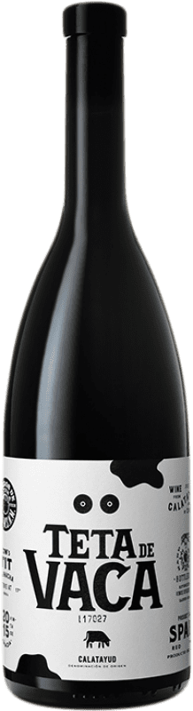 8,95 € Envoi gratuit | Vin Rouge Vinos Divertidos Teta de Vaca D.O. Calatayud Espagne Tempranillo Bouteille 75 cl
