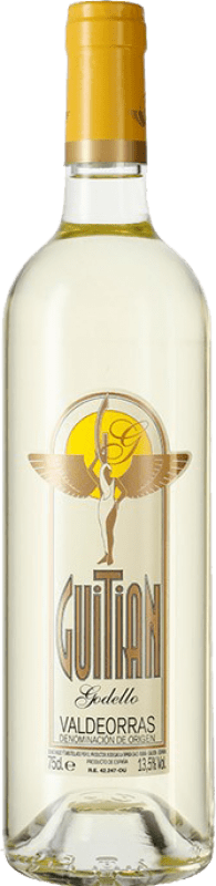 19,95 € Envio grátis | Vinho branco La Tapada Guitian D.O. Valdeorras Galiza Espanha Godello Garrafa 75 cl