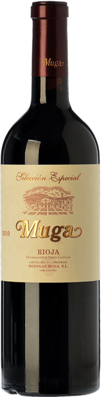 94,95 € 送料無料 | 赤ワイン Muga セレクション, 特別 レセルバ D.O.Ca. Rioja ラ・リオハ スペイン Tempranillo — テンプラニーリョ, Garnacha — グルナッシュ, Graciano — グラシアーノ, Mazuelo — マスエロ マグナムボトル 1,5 L